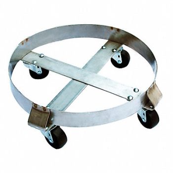 GRAINGER APPROVED Drum Dolly 800 lb 6-1/2 In H 30 gal., 6FVH5