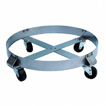 GRAINGER APPROVED Drum Dolly 800 lb 6-1/2 In H 55 gal., 6FVH7