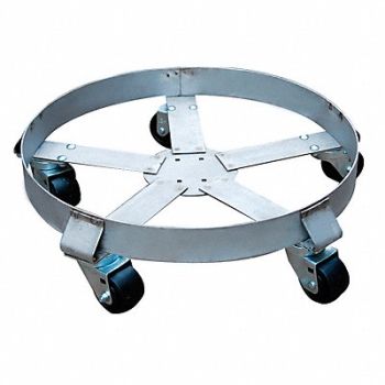 GRAINGER APPROVED Drum Dolly 1100 lb 6-1/2 In H 55 gal., 6FVH9