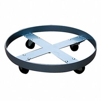 GRAINGER APPROVED Drum Dolly 1400 lb 6-1/4 In H 55 gal., 6FVJ6