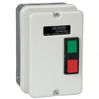 DAYTON Motor Starter Enclosure Steel NEMA 4 32A, 6FZJ7