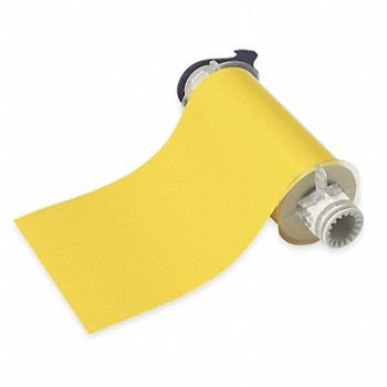 BRADY D9022 Tape Yellow 50 ft L 10 in W, 5RW40