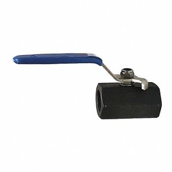 GRAINGER APPROVED CS Ball Valve Inline FNPT 2 in, 6GD43