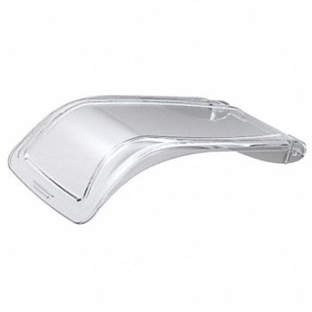 AKRO-MILS Insight Bin Lid Clear PC 7 1/8 in PK8, 6GDL6