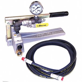 WHEELER-REX Hyrdo Test Pmp 1 000 psi 1/4 in Steel, 6GDU5