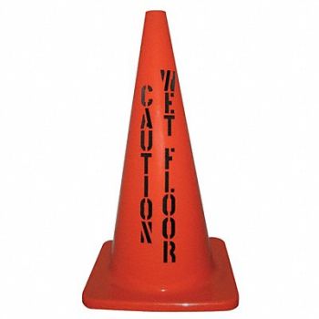 GRAINGER APPROVED Traffic Cone 18 x 11, 6FHC8