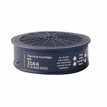 SUNDSTROM SAFETY Cartridge Black Push to Connect PK4, 6GGU3