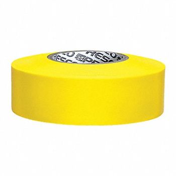 PRESCO PRODUCTS CO Taffeta Flagging Tape Yellow Glo 150 ft, 8C630