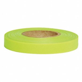 PRESCO PRODUCTS CO Flagging Tape Lime Glo 150ft x 1-2 In., 6GJL8