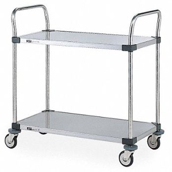 METRO Metal Shelf Cart 375 lb SS, 6GJY0