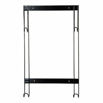 GRAINGER APPROVED Hard Hat Rack Wall Holds 4, 6GLA9