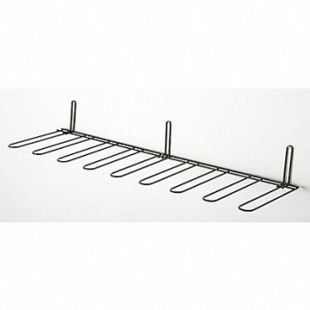 GRAINGER APPROVED Boot Drying Rack Black Tube L 10-1/2, 6GLC6
