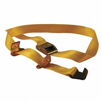 GRAINGER APPROVED Safety Strap Yellow, 6GMP6