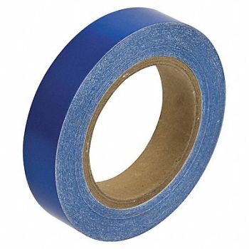 BRADY D3615 Pipe Marking Tape Blue 1in W 90ft Roll L, 6GP15