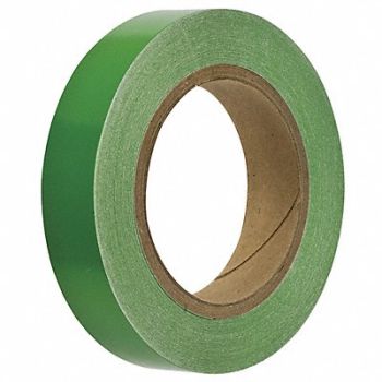 BRADY D3615 Pipe Marking Tape Grn 1in W 90ft Roll L, 6GP16