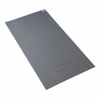 CONDOR D3956 Tacky Mat Gray 36 x 60 In PK4, 6GRD5
