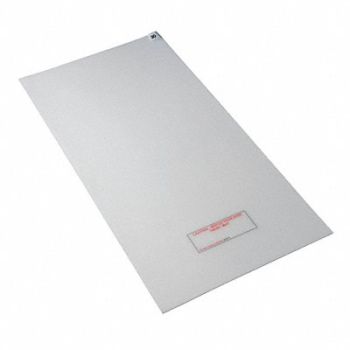 CONDOR D3956 Tacky Mat Clear 36 x 60 In PK4, 6GRD8
