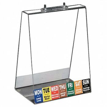 DAYMARK Bag Dispenser Countertop 12-1/2 in W, 6GVA2