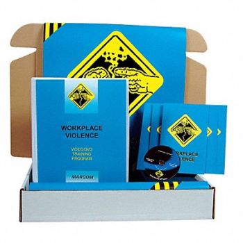 MARCOM SafetyTrainingKit DVD WorkplaceViolence, 6GWJ0