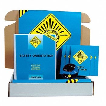MARCOM SafetyTrainingKit DVD Constructn Sfty, 6GWT6