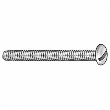 GRAINGER APPROVED MS M3.5-0.60 Zinc Plated 35mm 100PK, 6HA21