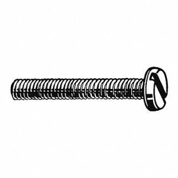 GRAINGER APPROVED MS M6-1.00 Zinc Plated 25mm 100PK, 6HA47