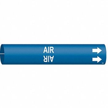 BRADY Pipe Marker Air 7/8 in H 7/8 in W, 6GZ68
