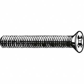 GRAINGER APPROVED MS M4-0.70 Plain 10mm 100PK, 6HU89
