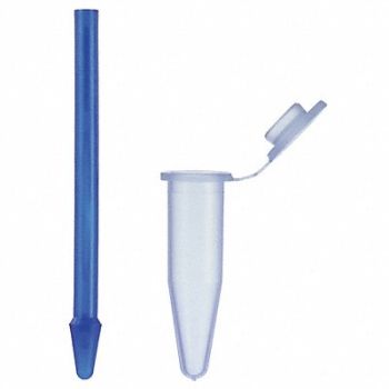 KIMBLE Pellet Pestle w/Microtube 0.5mL PK100, 6HAY2