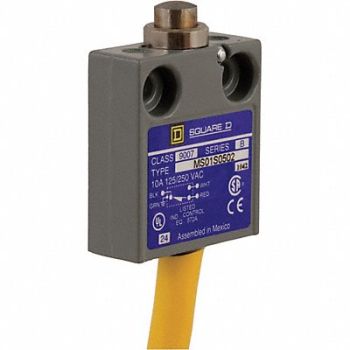 SQUARE D Miniature Limit Switch Top Push Plunger, 6HCG2