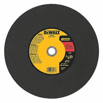 DEWALT CutOff Wheel A24R 14 x1/8 x1 5500rpm, 6HD25
