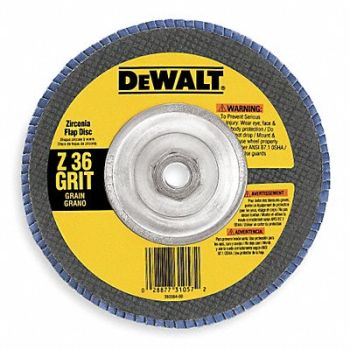 DEWALT Arbor Mount Flap Disc 7in 40 Coarse, 6HD65