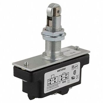 SQUARE D Indstrl Swch 15A NO NC Pnl Mt Rolr Plngr, 6HHD6