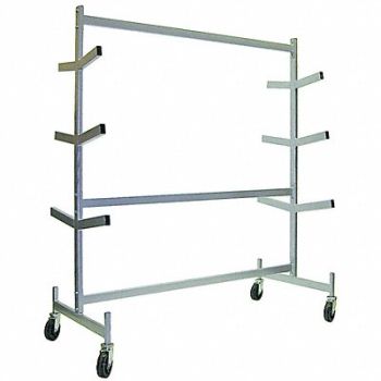 GRAINGER APPROVED Bar and Pipe Truck 1200 lb 74 in H, 6HHZ5