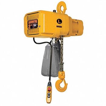 HARRINGTON Electric Chain Hoist 4000 lb 20 ft., 6HJK6