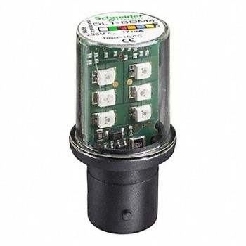 SCHNEIDER ELECTRIC Steady LED Lamp White 120VAC, 6HK01