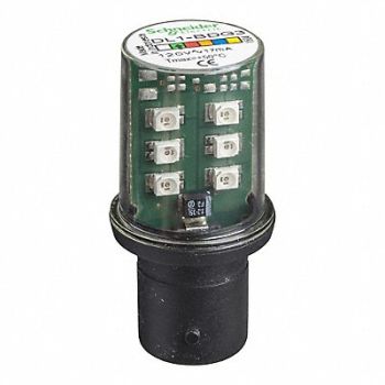 SCHNEIDER ELECTRIC Steady LED Lamp Green 120VAC, 6HK02