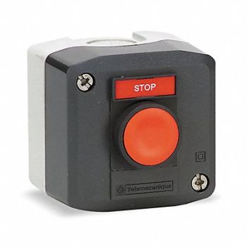 SCHNEIDER ELECTRIC Push Button Contrl Station 1NC Stop 22mm, 6HK25