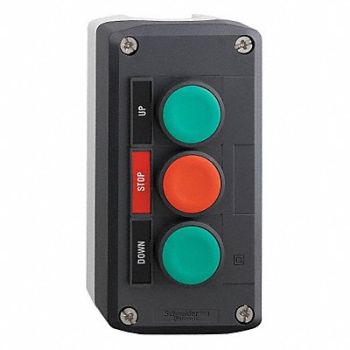SCHNEIDER ELECTRIC Push Button Control Station Up/Stop/Down, 6HK30
