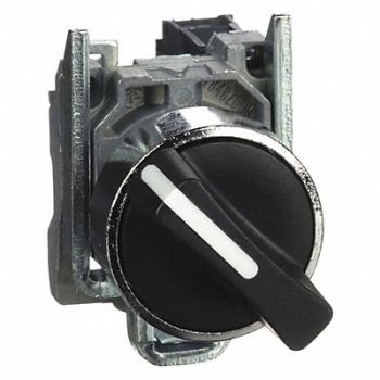 SCHNEIDER ELECTRIC Non-Illum Selectr Swtch 22mm 2 Pos Lever, 6HK59