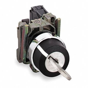 SCHNEIDER ELECTRIC Non-Illum Selector Switch B600/Q600 1NO, 6HK66