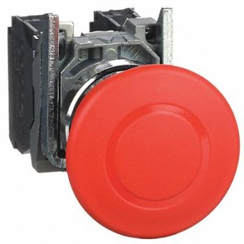 SCHNEIDER ELECTRIC Emergency Stop Push Button Red, 6HK82