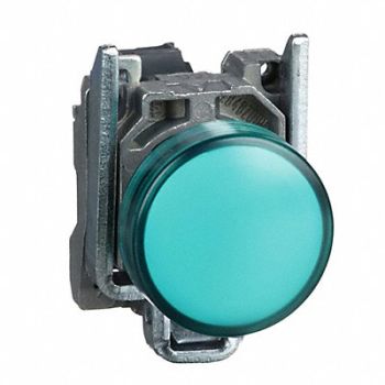 SCHNEIDER ELECTRIC Pilot Light Complete Green LED, 6HK92