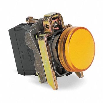 SCHNEIDER ELECTRIC Pilot Light Complete Yellow LED, 6HK94