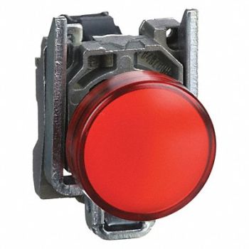 SCHNEIDER ELECTRIC Pilot Light Complete Red LED, 6HK98