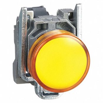 SCHNEIDER ELECTRIC Pilot Light Complete Yellow LED, 6HK99