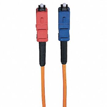 TRIPP LITE Fiber Cord Duplex LC SC 3m Orange, 6HKK9