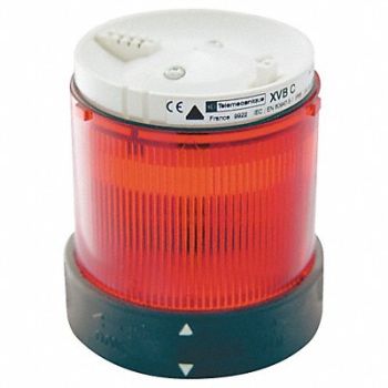 SCHNEIDER ELECTRIC Tower Light Flashing 120V 70mm Rd, 6HM50