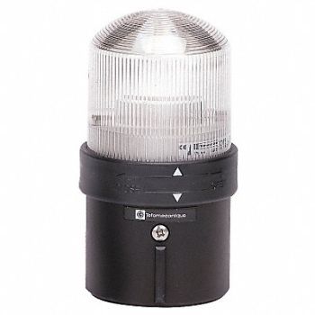 SCHNEIDER ELECTRIC Tower Light Steady 10W Clear, 6HM58