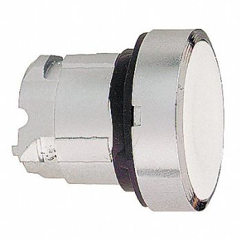 SCHNEIDER ELECTRIC H6993 Non-Illum Push Button Operator White, 6HM83
